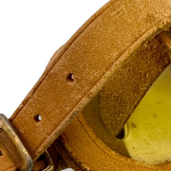 Authentic Louis Vuitton Leather Luggage Tag - Picture 6 of 12